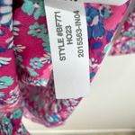 J.Crew Beach Shirtdress Floral Cotton Lightweight Long Sleeve Purple XXS NWT Photo 9