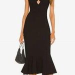 Likely Revolve  Tia cutout peplum mermaid black midi bodycon cocktail dress 6 Photo 0