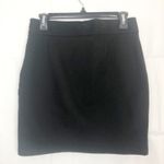 INC International Concepts High Waist Black Skirt Size 4 Photo 2
