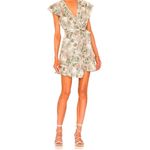 Veronica Beard  Itzel Mini Dress in Stone Multi Photo 9