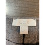 COS  Wool Blend Shift Dress‎ Womens US 6 Oversized Gray Tunic Lagenlook Scandi Photo 4