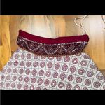The Outfit Maroon and white three piece lengha dress choli sari Diwali Eid Indian Photo 4