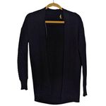 Ted Baker Cashmere Wool Open Knit Cardigan Sweater Womens XSmall Chunky Black Photo 1