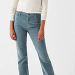 Faherty  Stretch Cord Julianne Pant in blue size 25 NWT Photo 0
