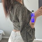 Princess Polly  Blouse Long Sleeve Tie Front Photo 2