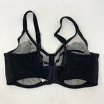 Wacoal  Retro Chic Full Figure Underwire Bra 855186 Black White Size 36DDD Photo 2