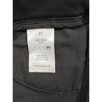 joe's jeans Joe's Women Jeans Size 27 Mid Rise Color Black Faux Leather Cropped NWT Photo 2