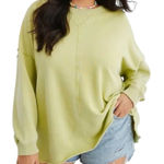 Aerie Women's Down To Earth Crew Sweatshirt Staying Kind Feeling Cool Size Med Photo 0
