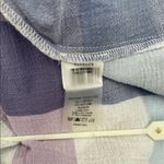 Vince Camuto Tank Blouse Madras Plaid Pastel Ruffle Sleeve Casual Size Small Photo 10