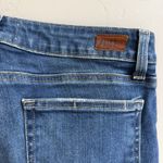 Paige Verdugo Ankle Jeans Women Size 29 Dark Wash High Rise Raw Hem Skinny Photo 2