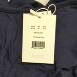 ANDIE NWT Scoop Tank Navy Blue Bamboo Rayon Spandex Top XL Photo 5