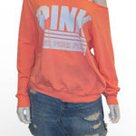 PINK - Victoria's Secret PINK Victoria’s Secret- Neon Coral Pullover Photo 0