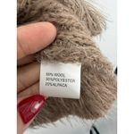 Tempo Paris  Fuzzy Alpaca Wool Blend Cowl Neck Sweater Brown Taupe | Size S Photo 5