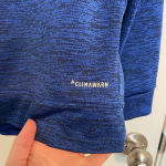 Adidas EUC |  women’s dark blue black climawarm‎ logo active hoodie — small Photo 5