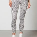 Varley  Let's Go Pocket Cheetah Stretch Jersey Leggings Size S Athleisure Workout Photo 0