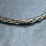 Women’s vintage silver tone dainty chainlink bangle bracelet one‎ size Photo 5