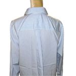 1901  blue and white striped button up shirt !  Nwot Photo 6