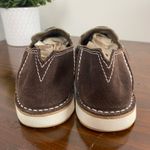 Ariat Women's Cruiser Camo Brown Suede Leather Calf Hair Slip-On Loafer Size 9 Photo 4