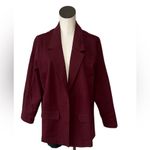 Liverpool NWOT  Boyfriend Blazer With Princess Dart Color: Bordeaux Photo 7
