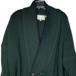 Vintage Point Zero Acrylic Cardigan Sweater Green Size XL Photo 1