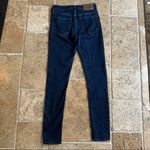 All Saints High Waist High Rise Dark Indigo Skinny Jeans 27 Photo 1