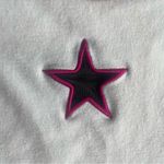Y2K Pink Mesh Star Baby Tee Coquette Punk Style White Size undefined Photo 5