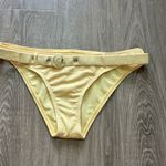 Billabong  -The‎ Salty Blonde Yellow Sundipped Bikini Bottoms Medium- NWT Photo 3