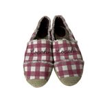 Coach Celina Espadrille With Gingham Print 7.5 Photo 1