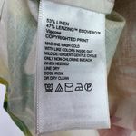 Tommy Bahama  Shirt L Womens Multicolor Linen Viscose Floral Button Pullover Top Photo 9