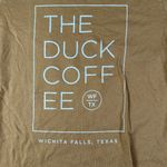 Bella Canvas The Duck Coffee Small Yellow Gold Long Sleeve Graphic T-Shirt Wichita Fals Texas Photo 1
