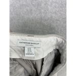 Katherine Barclay  Montreal Women's Pants Chino Size 10 Cotton Blend Solid Gray Photo 3