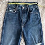 Mother Denim High Waisted Rider Ankle Fray in Wicked Wildflower Size 25 Blue Photo 5