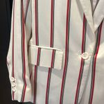 H & M women's striped  Blazer Photo 2