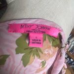 Betsey Johnson x Urban Outfitters Tori 90s Floral Pink Midi Dress Size Small Photo 8