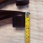 Brighton Austen Black Brown Equestrian Leather Slip On Mules Loafers Women’s 8 Photo 8