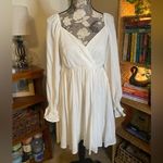 Lulus Forever Frolicking White Embroidered Long Sleeve Mini Dress Photo 3