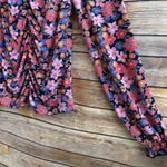 Draper James Top Women’s Size XS Knit Turtleneck Abstract Dahlia Floral NWT Photo 2