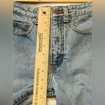 OUTLAW DENIM High Rise Straight Leg Light Wash Denim Jeans Size 3 Vintage Y2K Blue Photo 2