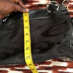 Y2K Gothic Whimsygoth Grunge Black monogram “C” shoulder hand bag purse silver o Photo 5