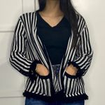 Ralph Lauren striped fringe knit cardigan Photo 1