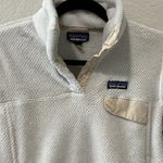 Patagonia Re-Tool Snap-T Raw Linen White X-Dye Fleece Pullover, Size M Photo 2