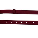 Gucci GG Logo Marmont Thin Leather Belt Rosso Ancora Red Size 100/40 Photo 10