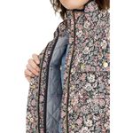 J.Crew NWT Quilted Downtown Field Jacket in Liberty White Garden Print S Photo 6