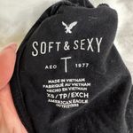 American Eagle  Black Soft & Sexy Top Women's XS Photo 3