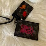 Coach RARE HARD TO FIND “ Graffiti Lanyard Card Case Set wristlet Photo 1