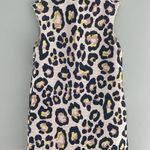 Ann Mashburn  Split-Neck Suri Dress Leopard Jacquard Photo 7