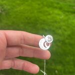 LA rocks sterling silver I love you to the moon and back pendant necklace NWT Photo 10