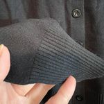 Vneck Cardigan Black Photo 5