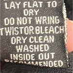 BCBG Y2K Rhinestone Logo Black Velvet Zip Photo 7