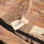 Anthropologie Moth Sleeveless Space Dye Draped cowl Neck Tunic‎ Dress small Orange Photo 3